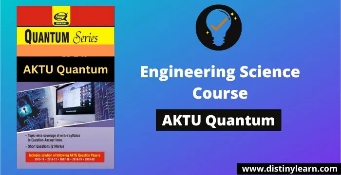[Civil] Engineering Science Course AKTU Quantum Series AKTU Pdf Free